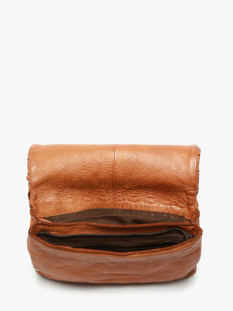 Cross Body Tas Heritage Leder Biba Bruin heritage KA27 ander zicht 3